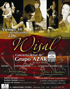 WISAL, concierto grupo AZAR