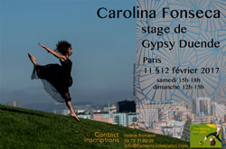 Carolina Fonseca Gypsy Duende Paris février 2017