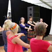 barefoot flamenco workshop in Sidmouth