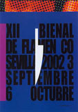 Logo bienal flamenco Sevilla 2002